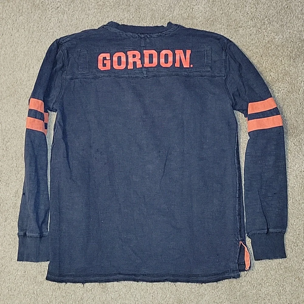 Vintage Jeff Gordon 24 Rugby Style Longsleeve Distressed NASCAR Shirt Medium